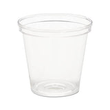 Comet Plastic Portion-shot Glass, 1 Oz, Clear, 50-pack, 50 Packs-carton