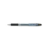 Jimnie Stick Gel Pen, Medium 0.7mm, Black Ink, Smoke Barrel, Dozen