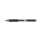 Sarasa Dry Gel X20 Retractable Gel Pen, Medium 0.7mm, Black Ink, Smoke Barrel, 36-pack