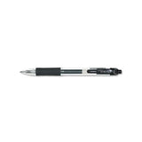 Sarasa Dry Gel X20 Retractable Gel Pen, Fine 0.5mm, Black Ink, Smoke Barrel, Dozen