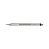 M-701 Mechanical Pencil, 0.7 Mm, Hb (#2.5), Black Lead, Silver Barrel